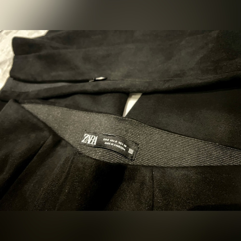 ZARA suede pants